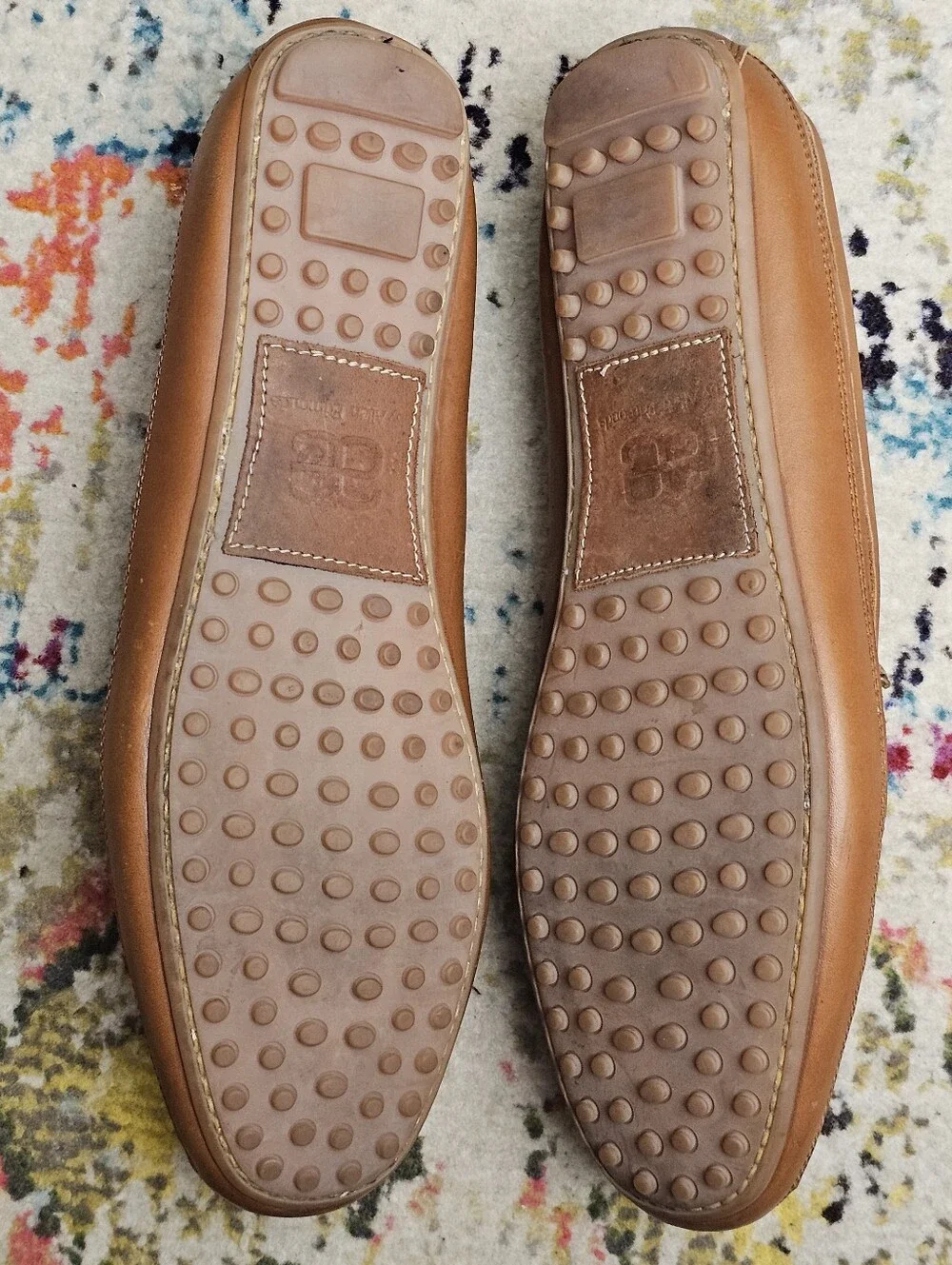 Allen Edmonds Interstate 90 Mens Shoes Size 15 Brown Leather Loafer Slip On